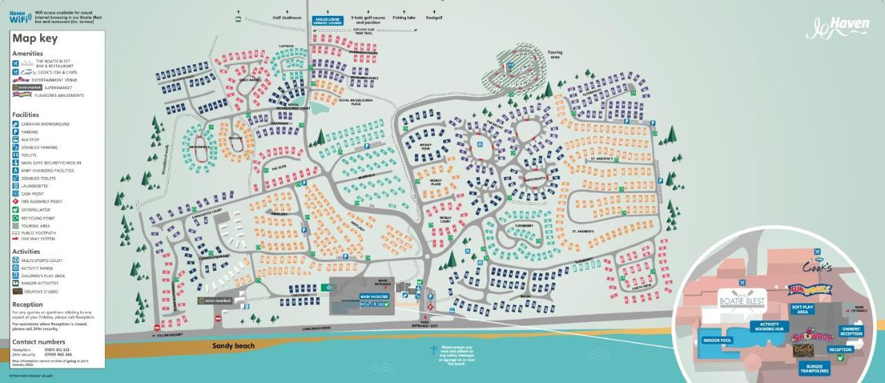 Seton Sands Haven Holiday Park - Prestige Caravan Port Seton Exteriör bild